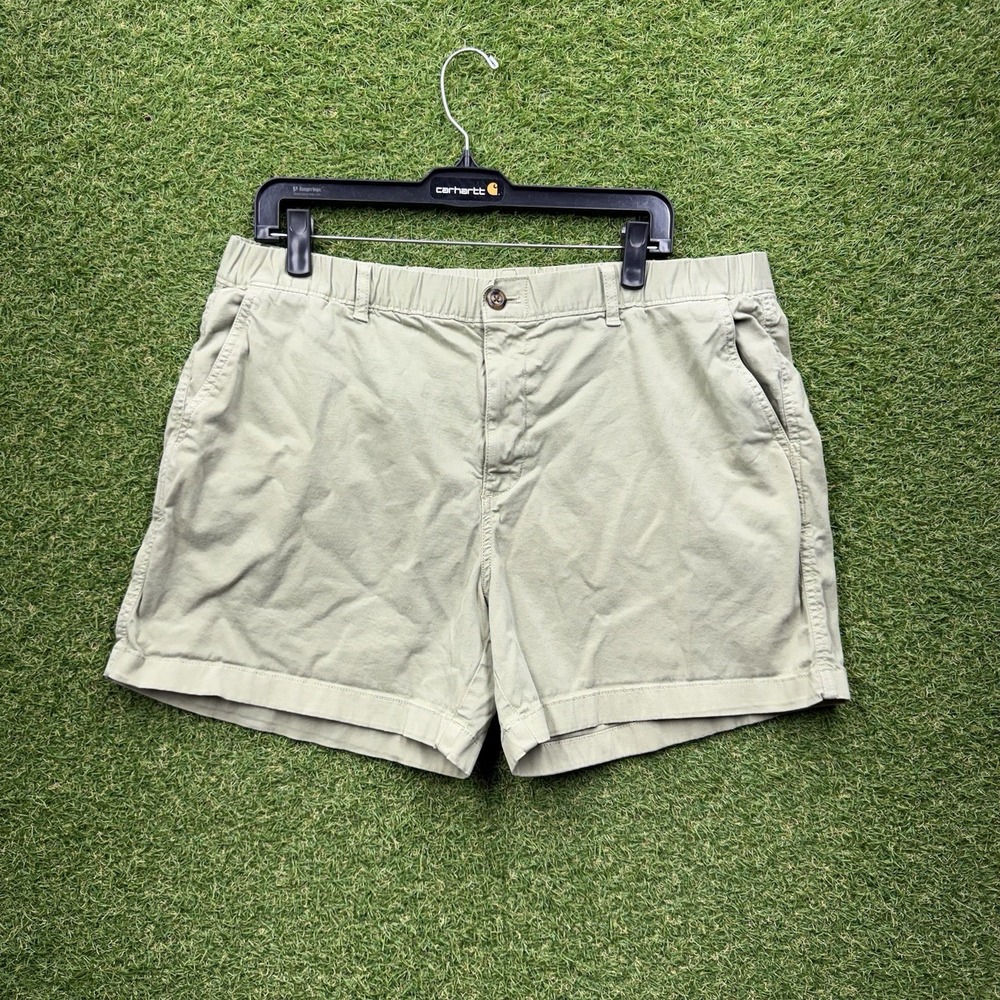 Bearbottom Shorts Mens XXL Elastic Waist Performance Golf Stretch Nylon 36x5.5